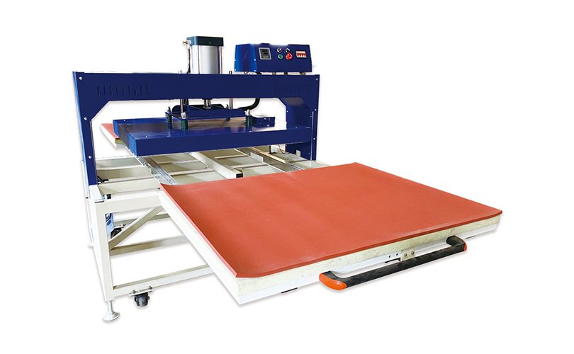 HJD-K7 MÁY ÉP NHIỆT (TOÀN) BÁN TỰ ĐỘNG KHỔ LỚN 2 TRẠM IN