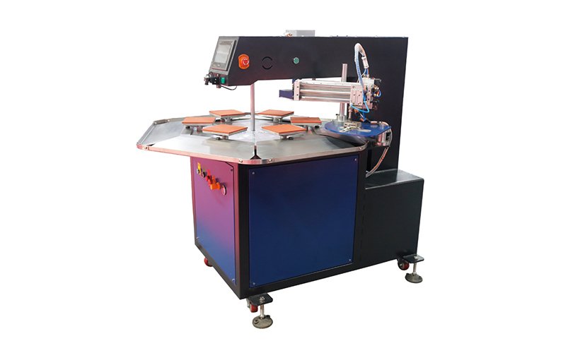 HJD-K8-2 MÁY ÉP LOGO 6 TRẠM ÉP